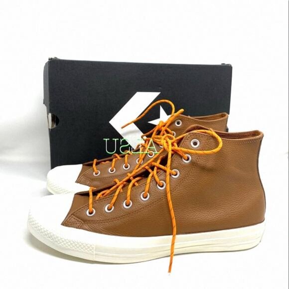 💖MEGA SALE💖Converse Chuck Taylor AS High Leather 163337C Women’s Skate Tan - Picture 5 of 16